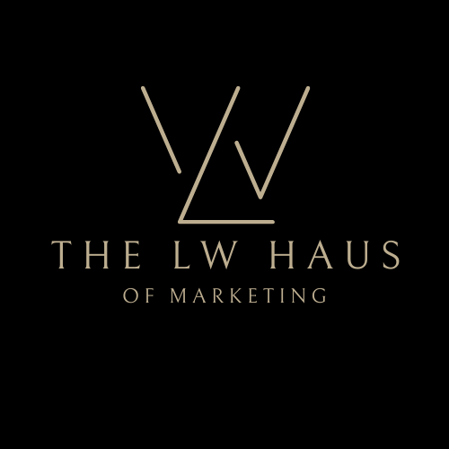 The LW Haus of Marketing logo — sleek gold monogram design symbolizing luxury, strategy, and innovation in modern digital marketing, branding, and SEO services for entrepreneurs and businesses nationwide.