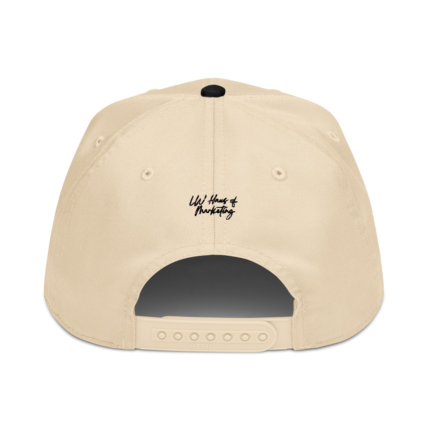 A trendy women’s trucker cap for everyday wear, the Pretty & Paid Hat is a stylish 5 panel snapback hat for women designed for casual outfits, streetwear style, and content creation. 